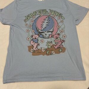 Abercrombie Kids Blue Grateful Dead Shirt Size-11/12